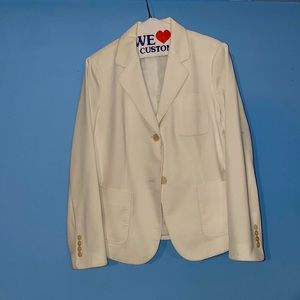 Cream Talbots blazer